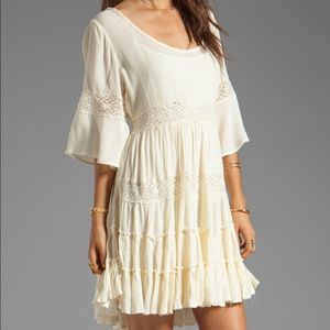Free people dream cloud dress in ivory XS